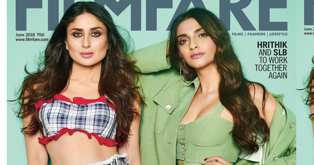 Kapoor sisters pose for Filmfare