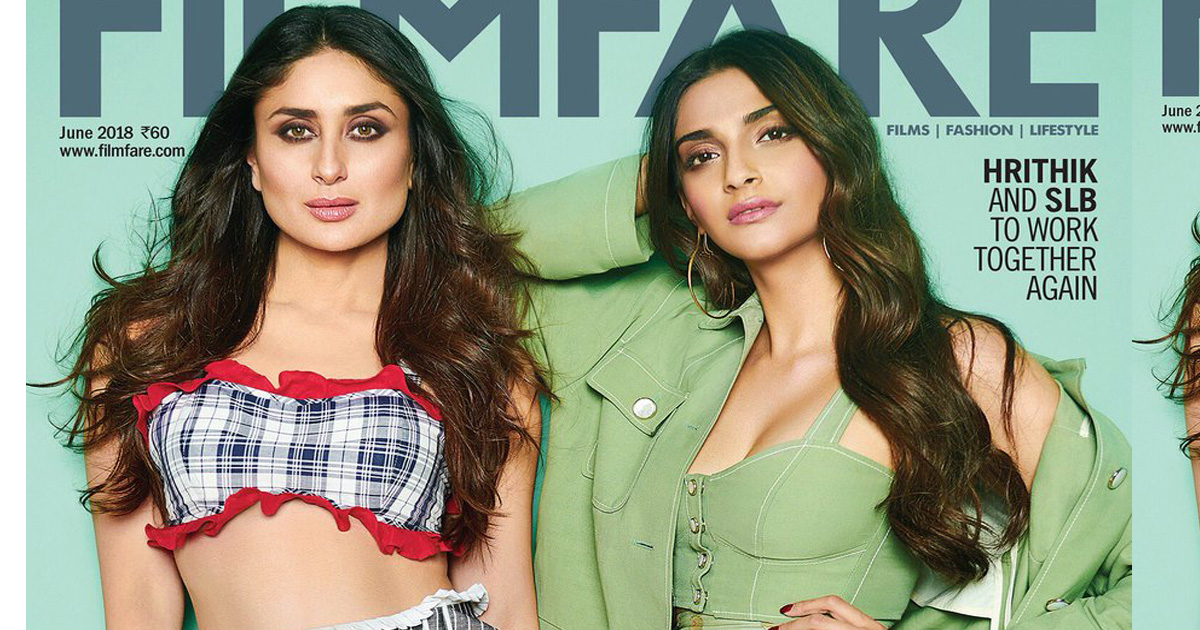 Kapoor sisters pose for Filmfare