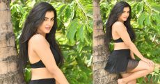Malvika Sharma shines in Black