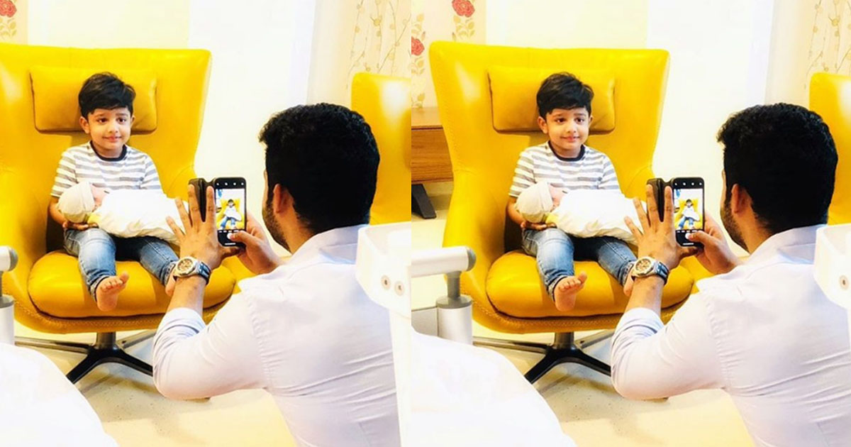 Young Tiger Shares Photo of his newborn Baby Boy